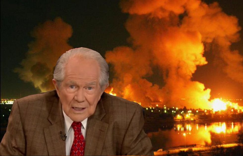 Even Crazy Old Pat Robertson Knows Iraq War Was A Mistake, Sorta