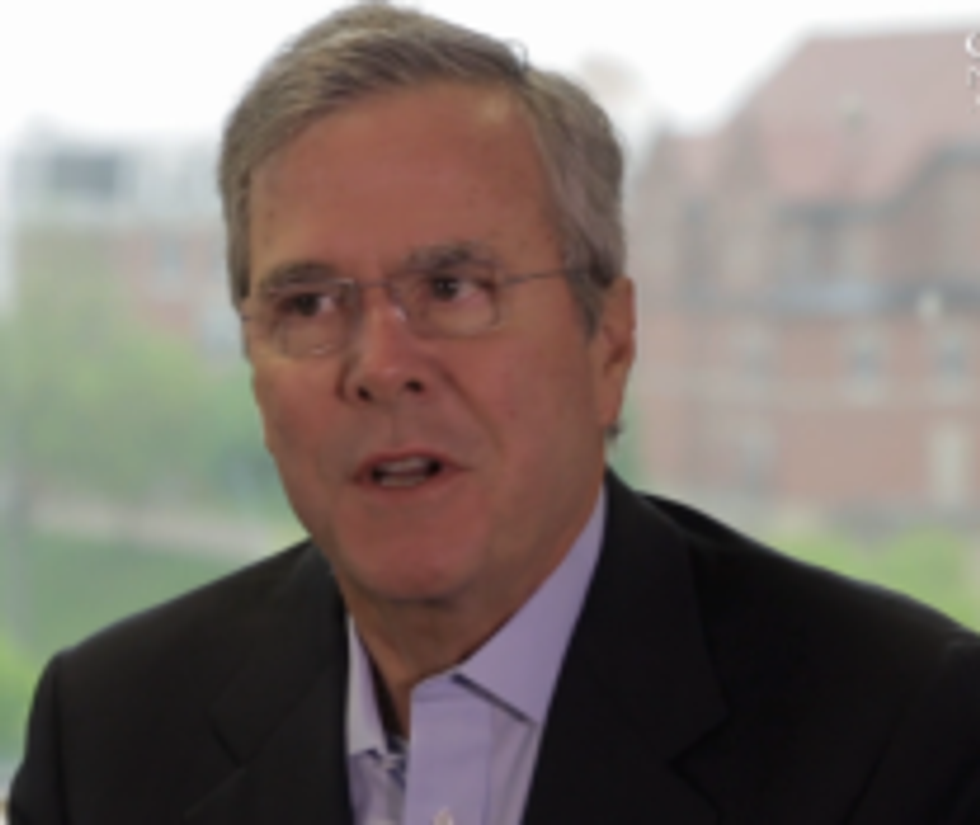Jeb Bush Says More Dumb Stuff, And It's Not Even About Iraq This Time