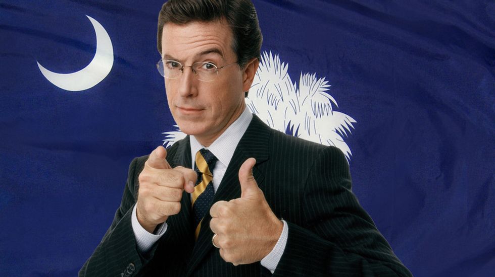 Nice Time: Stephen Colbert Saves South Carolina Schools From Jerks Who Run South Carolina