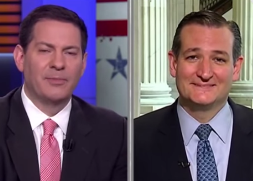 Esteemed Teevee Journalist Would Like Ted Cruz To Say A Spanish, For Journalism