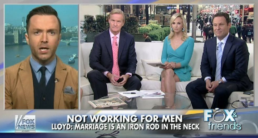 Men's Rights Dude Tells Fox & Friends Why Marriage Is A Scam To Take His Man-Money