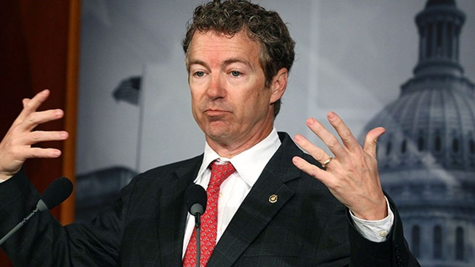 Let's Watch Rand Paul Pretend He's Going To Be President. Live!