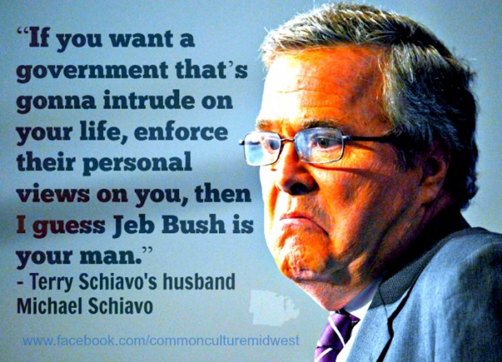 Jeb Bush Gonna Death-Panel Americans To Death, With Death Panels!