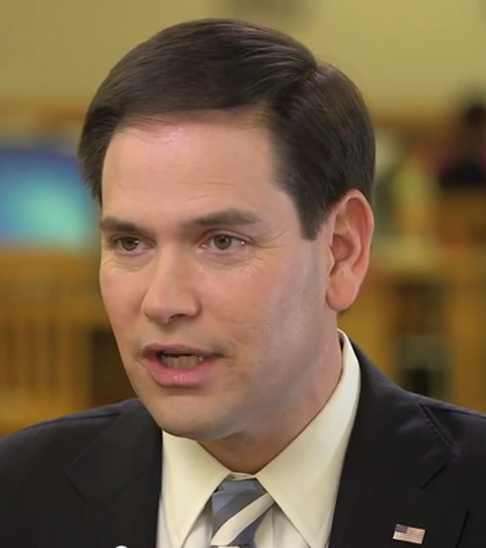 Marco Rubio Is Not A Scientist, Is A Idiot
