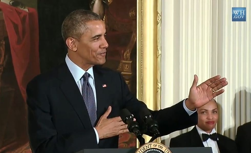 Obama Stomps All Over Jesus At Easter Prayer Breakfast, Wingnuts Outraged