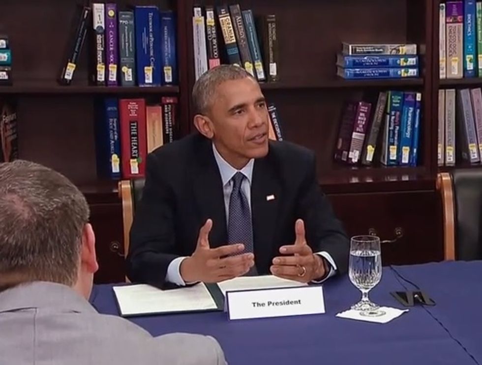 Obama Says Climate Change Causes Asthma; Republicans Immediately Stop Breathing To Show Him Who's Boss