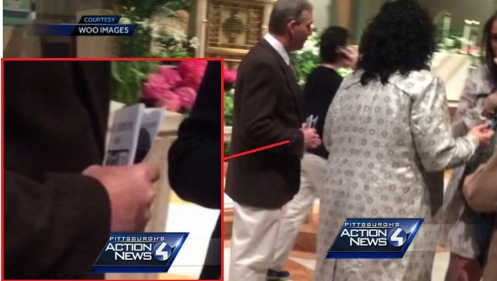 Hidden Gun In Church Adds Excitement, Flesh Wound, To Easter Vigil Service