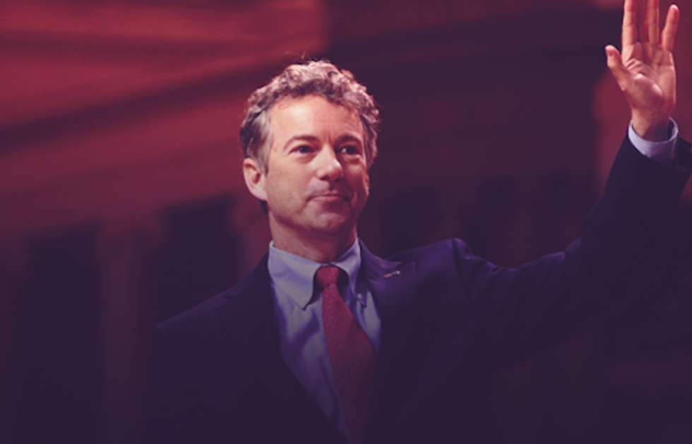 If Rand Paul F*cks Up One More Day This Week, He Wins A New Car!