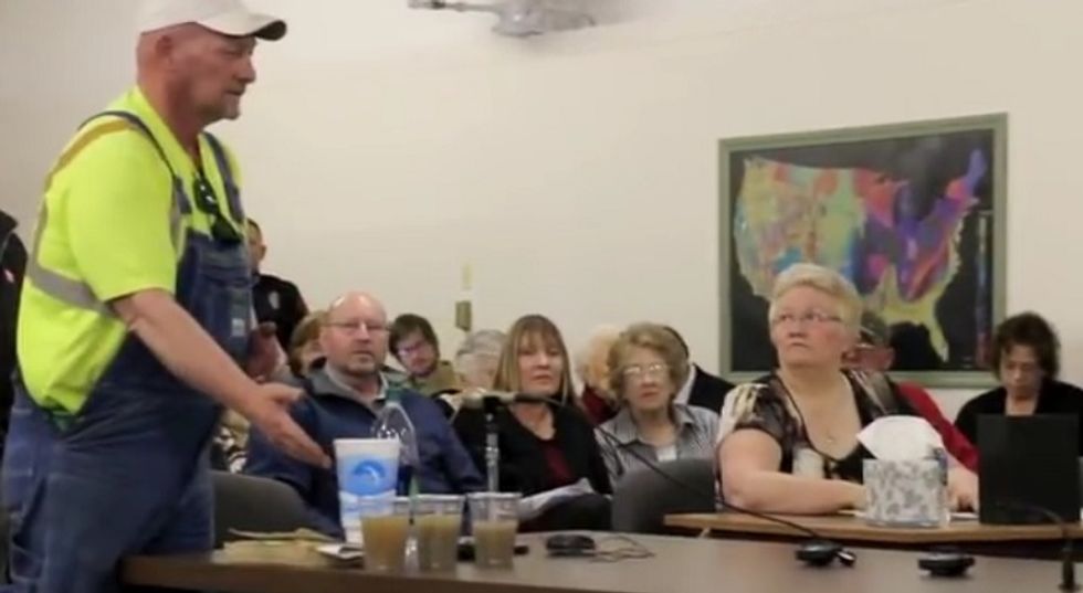 Nebraska Guy To Regulators: Here, Have A Cold Glass Of Delicious Fracking Juice!