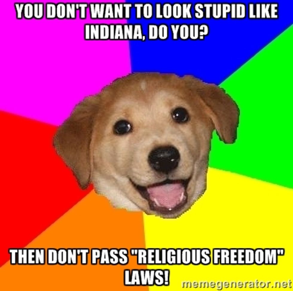 Religious-Freedom-Curious States Maybe Rethinking That Now, Whoops