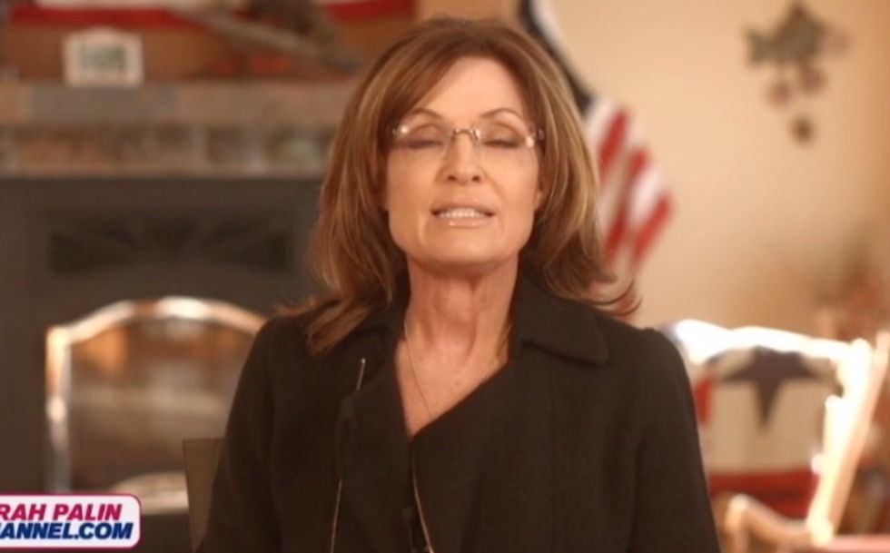 The Fartknocker Report: Sarah Palin To Save All The Anchor Babies From Mean Obama, Wait What?