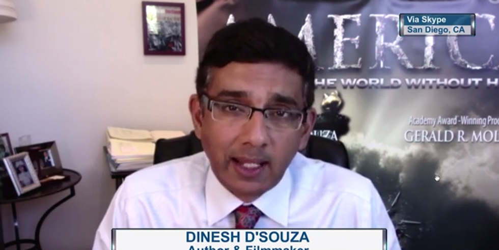 Dinesh D'Souza Whines About 'Lawless' Obama Administration, From Jail