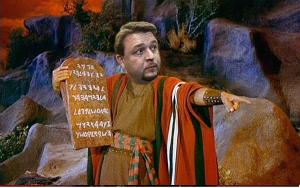 Shiny 10 Commandments Sure To Distract Arkansas From Godly 'Rehoming' Kid-Dumper Guy