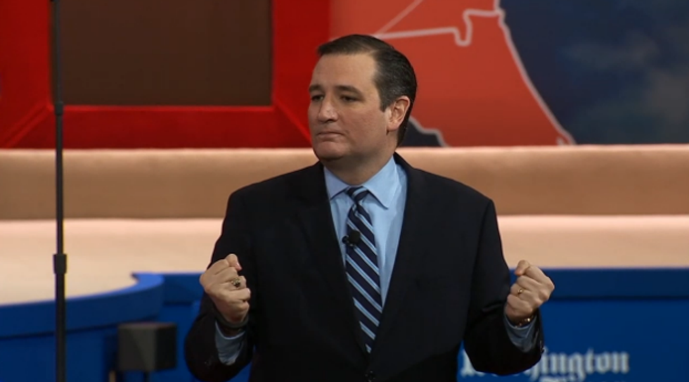 Ted Cruz Will Win Back America By Mentioning Reagan, Sexting