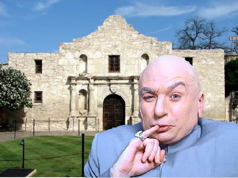 Hero Texas State Senator Won't Let UN Seize The Alamo For New World Order HQ