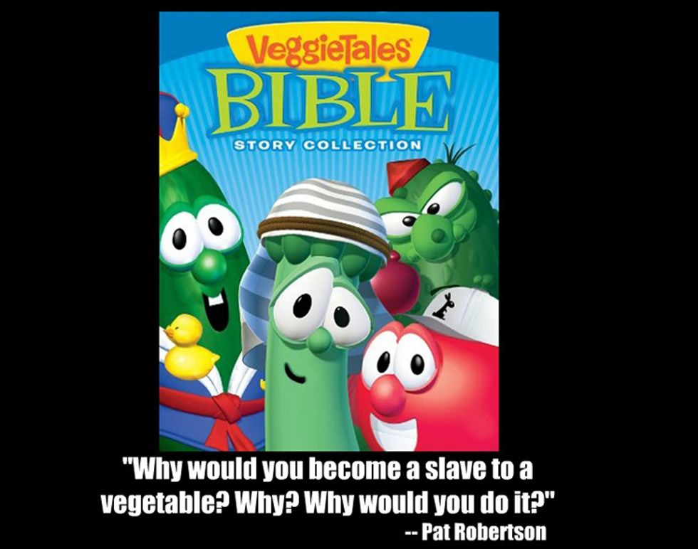 Pat Robertson: You Know What's Not Godly? Vegetables.