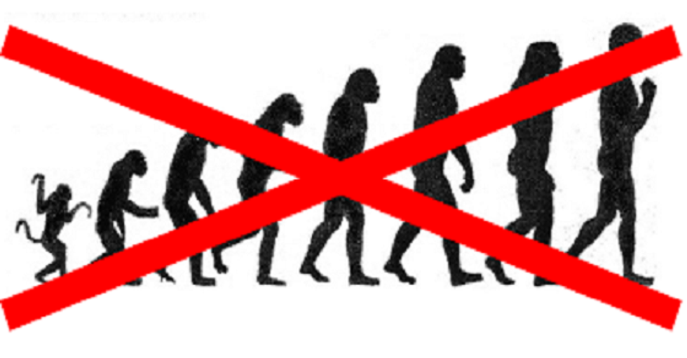 ISIS And American Red States Agree: People Aren't Descended From Some Damn Monkey!
