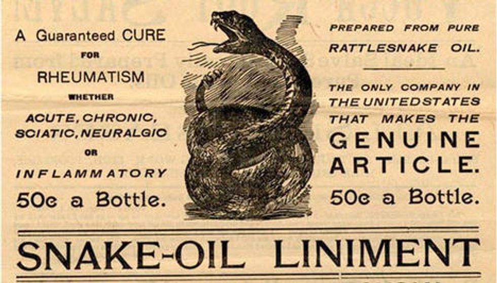 The Snake Oil Bulletin: Bleach Enemas 'n Cream