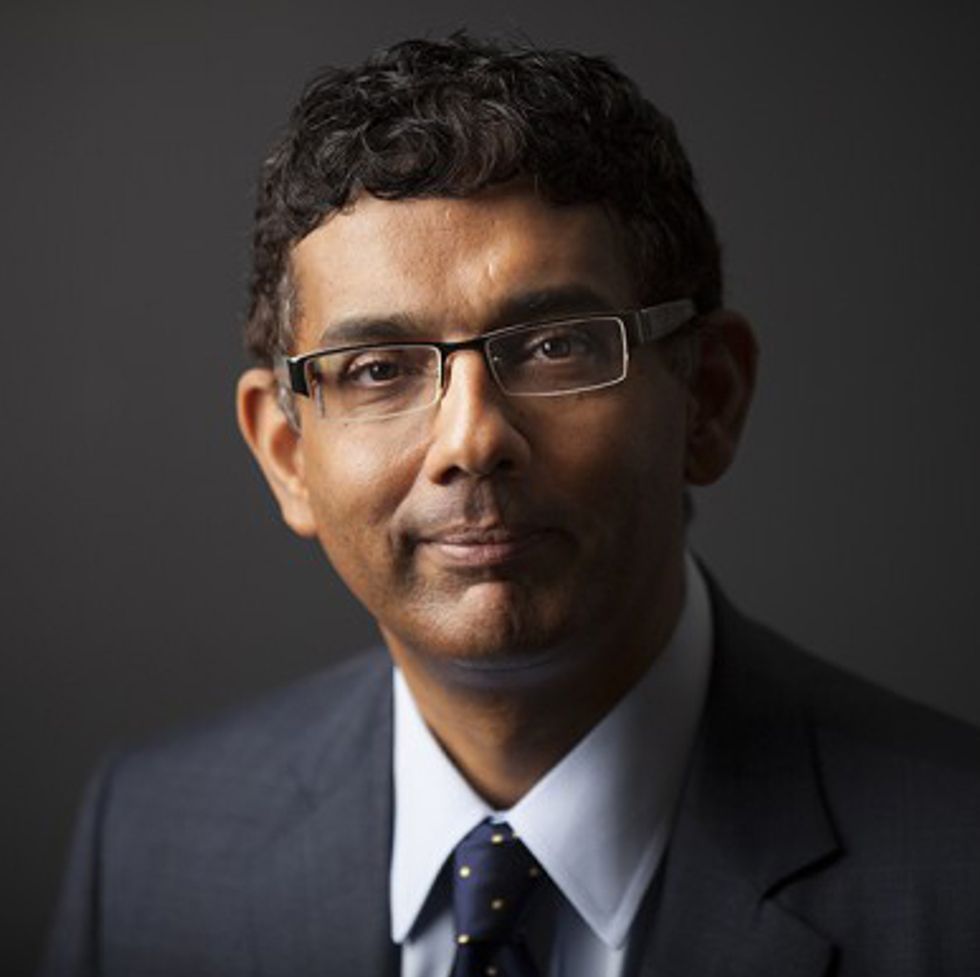 Convicted Felon Dinesh D'Souza Calls Obama 'Ghetto.' From Jail.