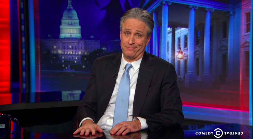 Jon Stewart Made An Announcement Last Night, Don't Wanna Talk About It