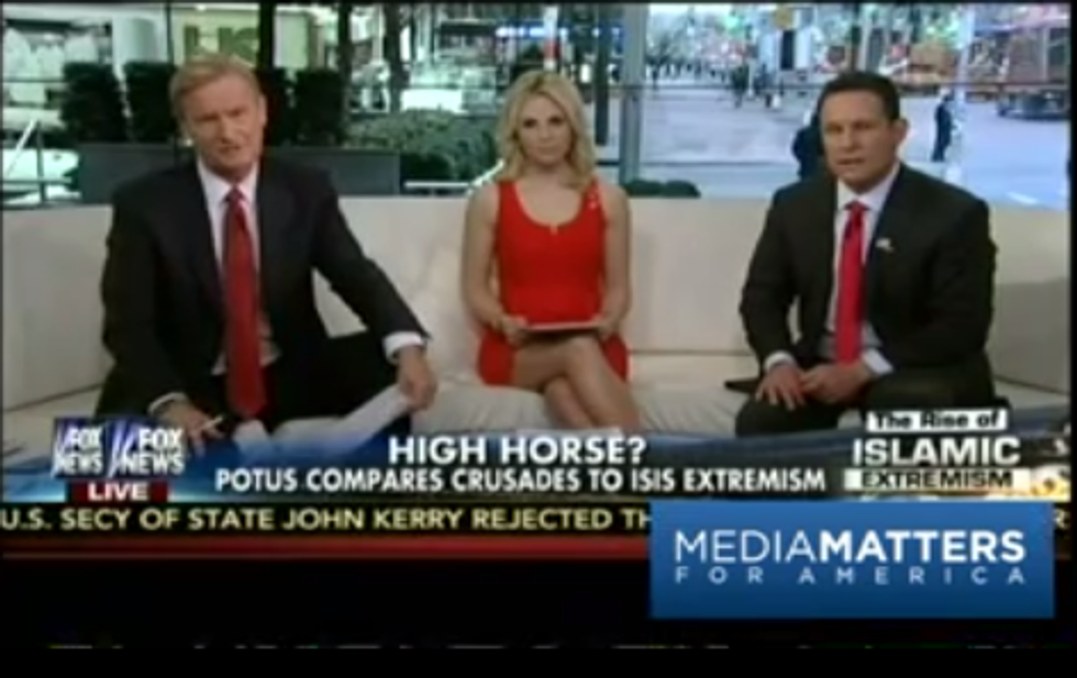 Fox News Can't Believe Obama Said Christians Have Done Bad Stuff Too, For Jesus