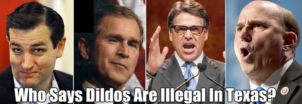 Florida (Congress) Man: Texas Is So Crazy, You Can't Even Have All The Dildos
