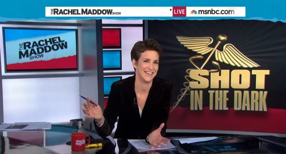 Morning Maddow: The GOP Has Vax-In-Mouth Disease