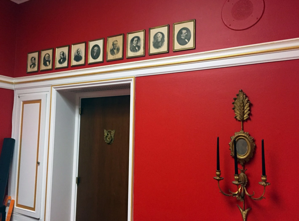 Aaron Schock's Downton Abbey Office Not Gay, Just Helping A Buddy Out