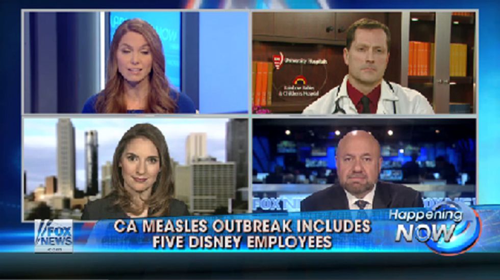 Doctors To Fox Host: Vaccinate Your Kids, Idiot