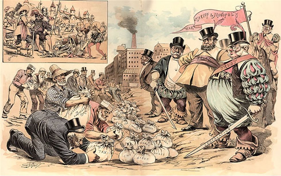 Bank Lobbyists Pretending They're A Bunch Of George Baileys LOL