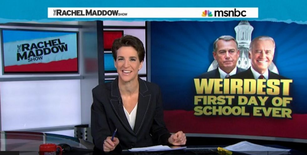 Morning Maddow: Rachel Watches The Joe Biden Senate Show, Because We Forgot To