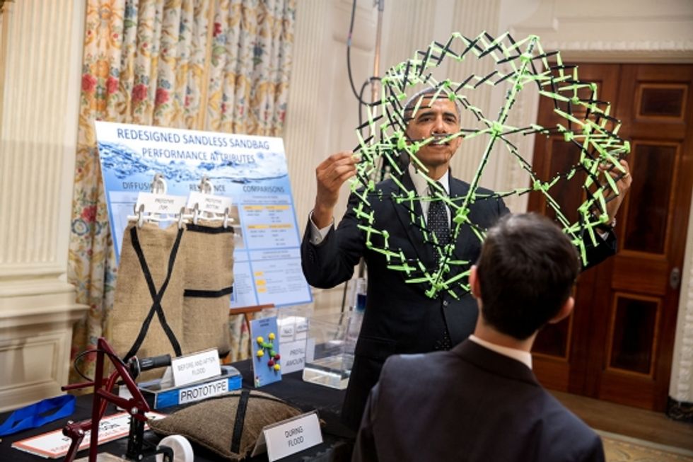 President Obama Is Totally Into Science, IMPEACH!