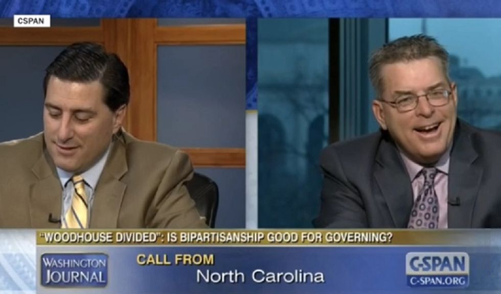 America's New Favorite Mom Calls C-SPAN To Tell Her Pundit Sons To Play Nice