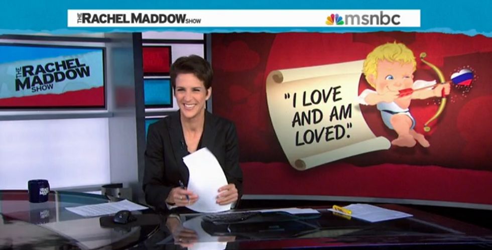 Morning Maddow: American Wingnuts Sing Weird 'Love Song For J. Alfred Putin' (Video)