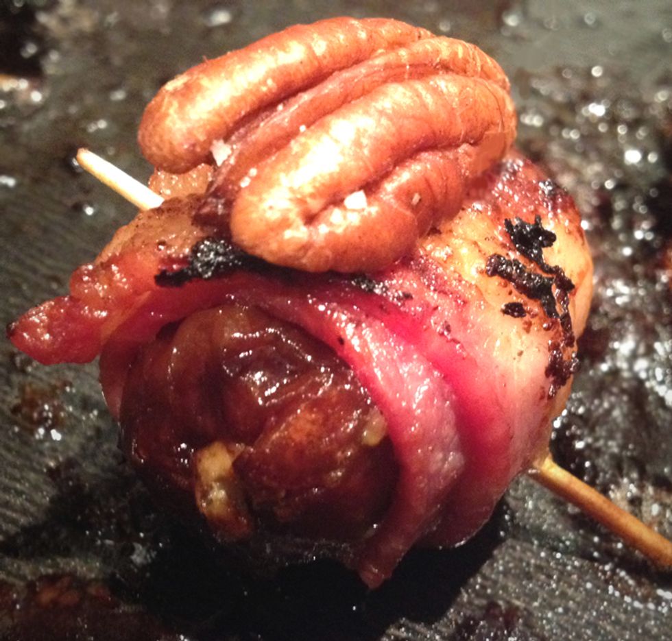 Appetizer Recipe To End All Recipes: Dates, Bacon, Blue Cheese And Toasted Pecans