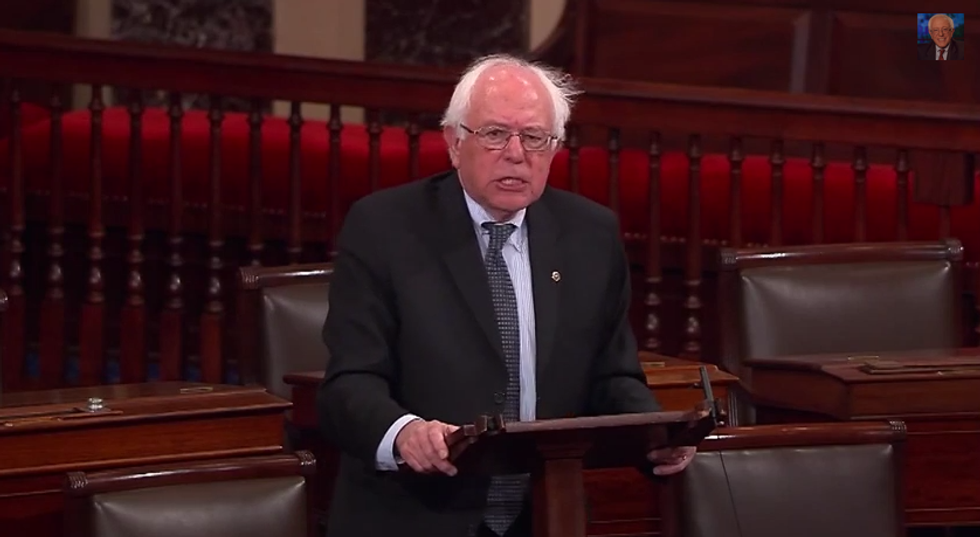 Bernie Sanders Has 12-Point Plan To Save America By Eating The Rich