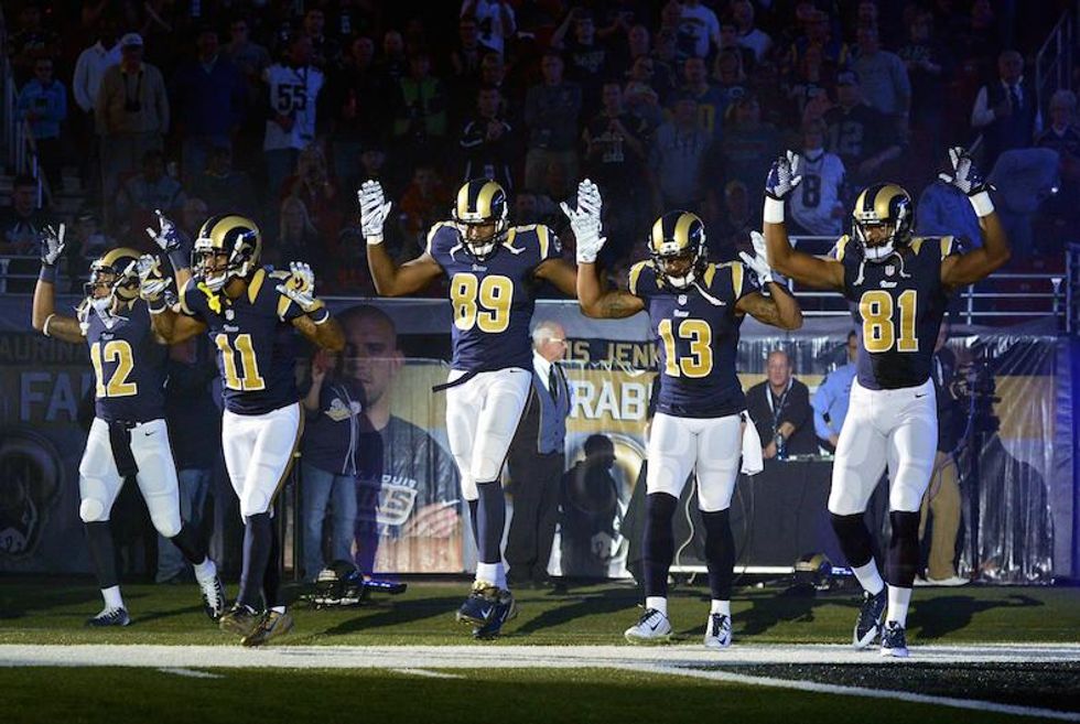 St. Louis Rams Hurt Cops' Feelings By Reminding Them Ferguson Happened