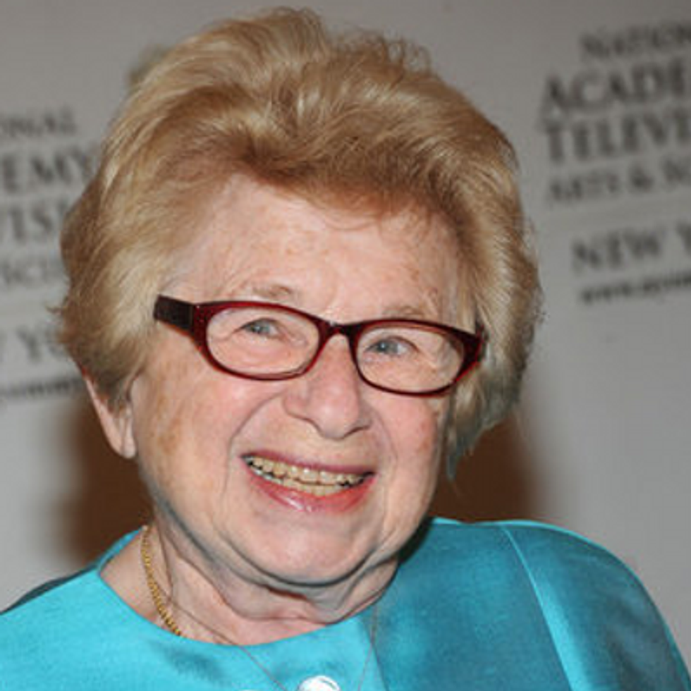 Dr. Ruth's Thanksgiving Sex Tips, For Thanksgiving Sex