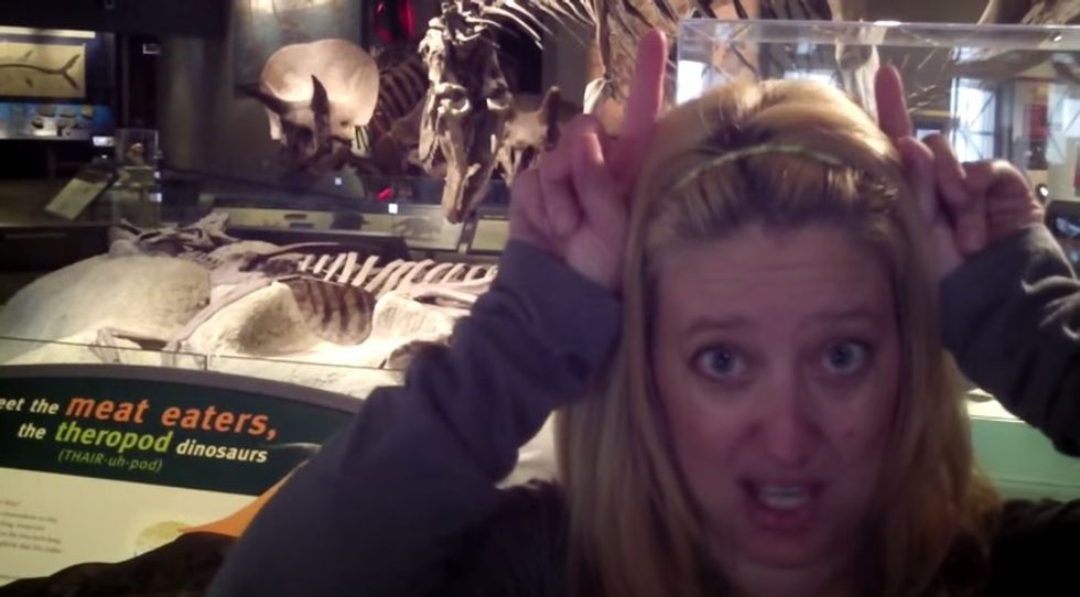 Homeschool Mom Disproves Evolution Because Science Museum Is Stupid