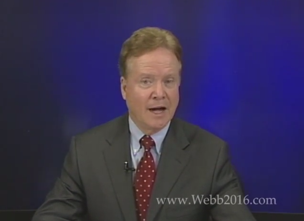 'Democrat' Jim Webb Would Like To Be The Next Ronald Reagan Of You