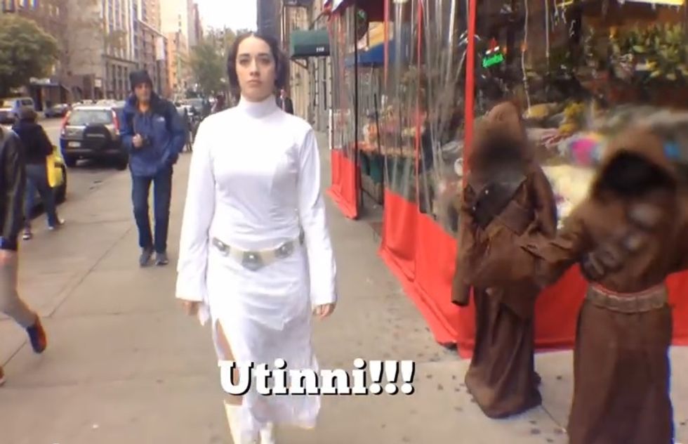 Jedi Activists Fight Street Mind-Tricks With Inspiring Video