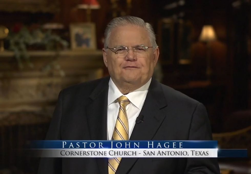 John 'God Did The Holocaust' Hagee Thinks Barack Obama's An Anti-Semite