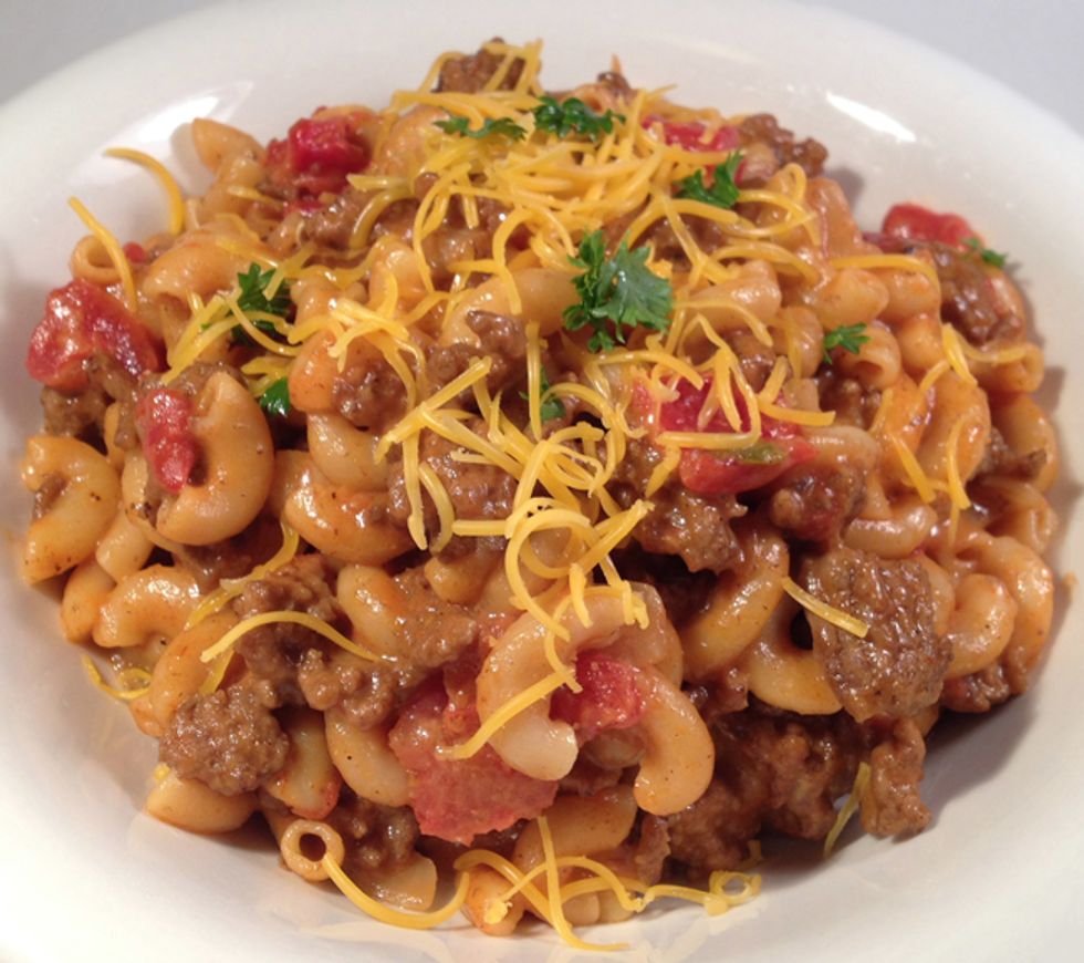 Have Some Real Homemade Hamburger Helper That Is Real Good, For Real