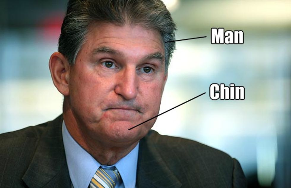 Sort-Of Democrat Joe Manchin Happy To Help Republicans Any Way He Can