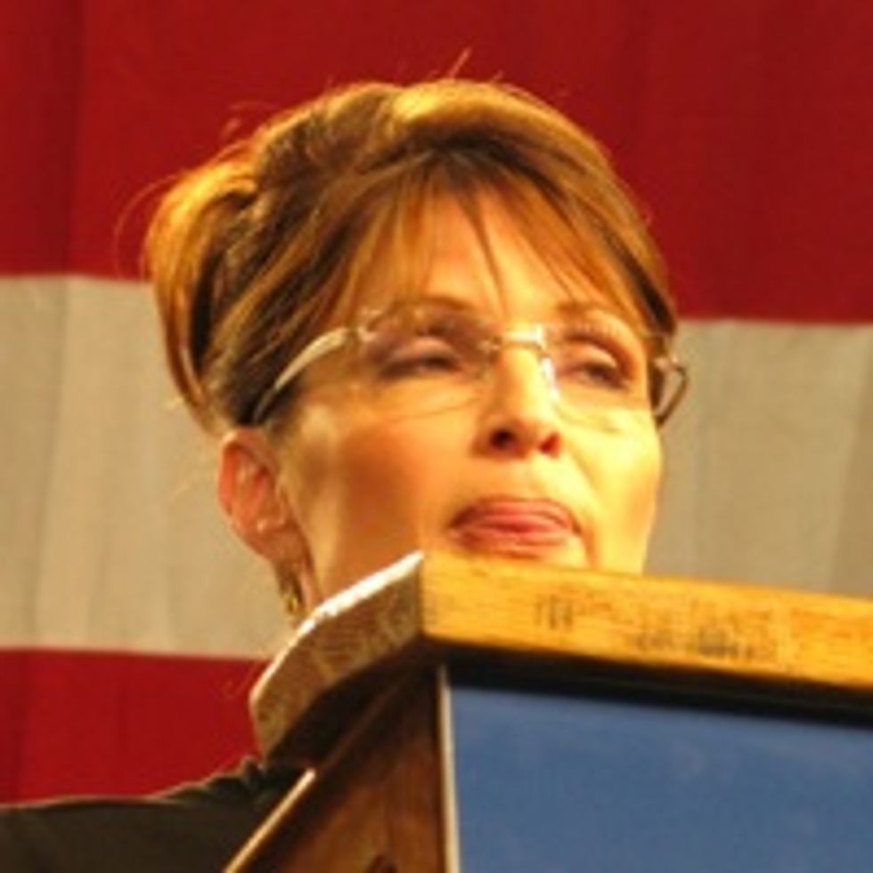 Sarah Palin Pretty Sure Sarah Palin To Thank For GOP Midterm Tidal Wave