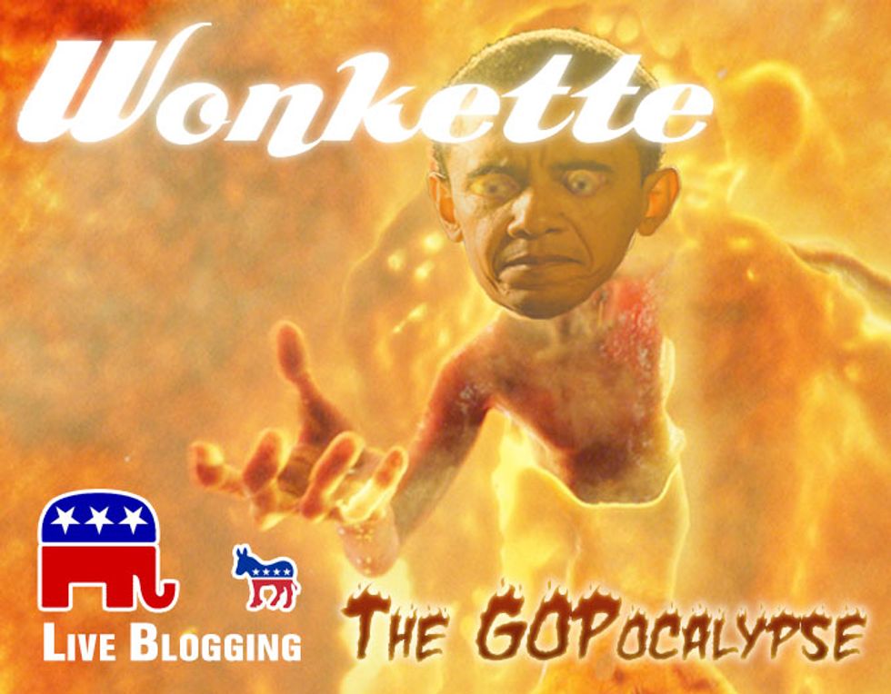 Wonkette Live Blog III: And We Choked Their Rivers With Our Dead