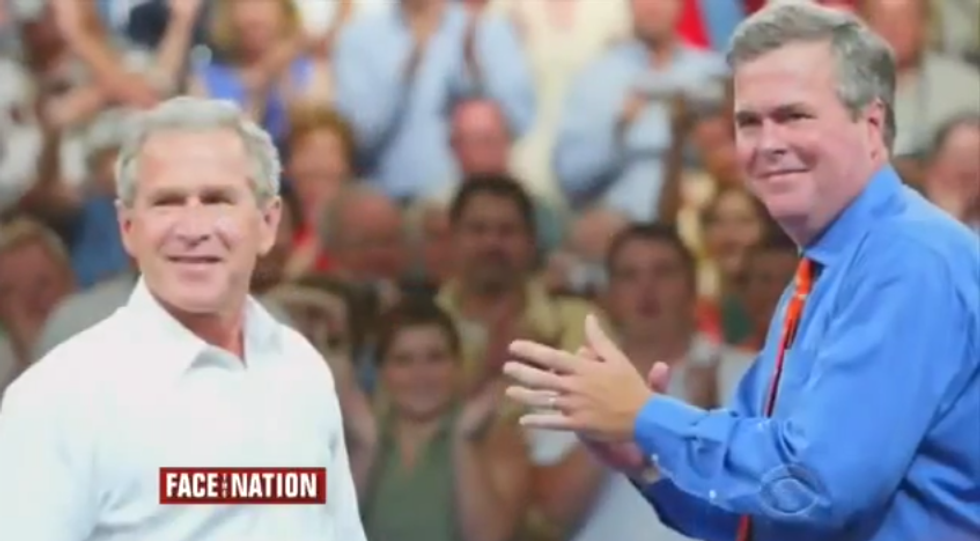 George Dubya Bush Says Brother Jeb Has To 'Earn' The Presidency, LOL Just Kidding