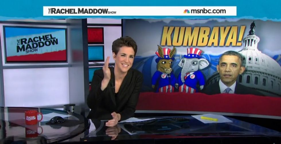 Morning Maddow: Rachel Hearts Gordon 'Demon Slayer' Klingenschmitt (Video)
