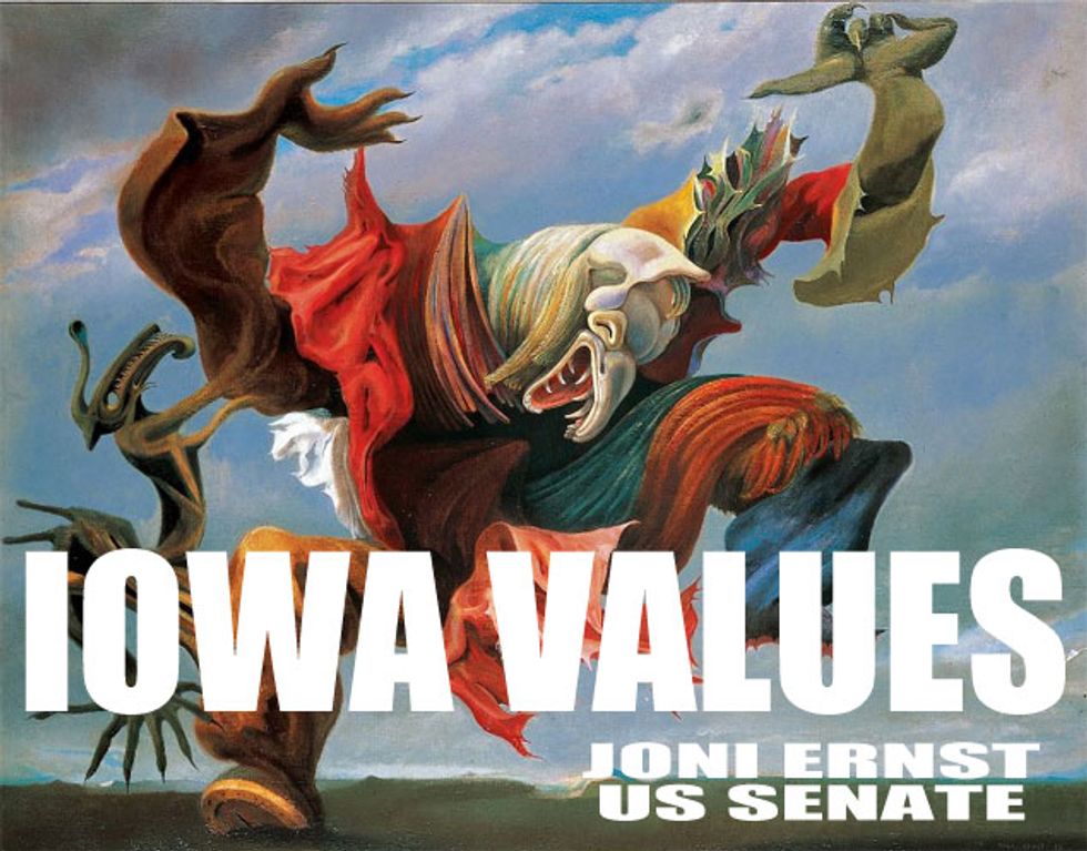 What If Joni Ernst Were More Like Max Ernst?