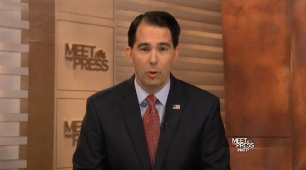 Scott Walker: Only 'Fresh, Organic' GOP Governors Can Beat Moldy Old Hillary